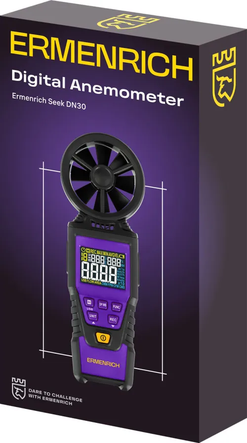 photo Ermenrich Seek DN30 Digital Anemometer, image 2
