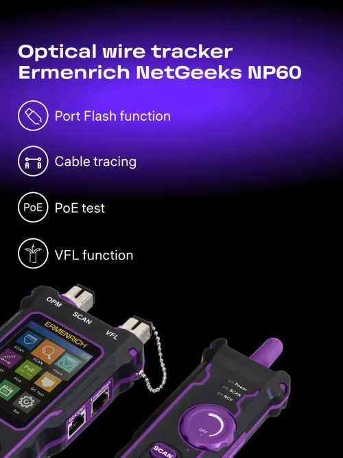 image Ermenrich NetGeeks NP60 Optical Wire Tracker, image 15