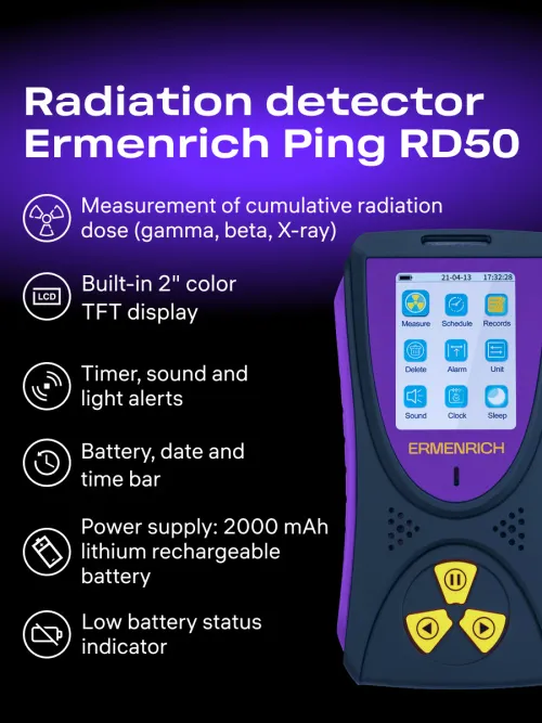 image Ermenrich Ping RD50 Radiation Detector, image 10