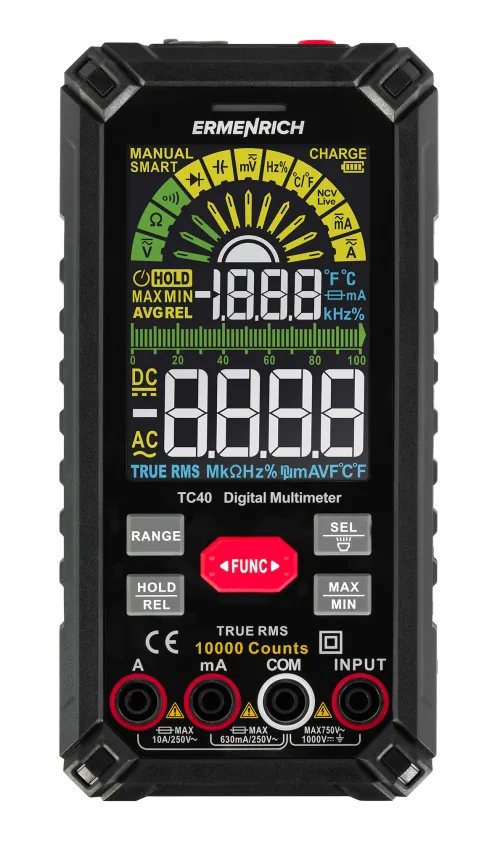 photograph Ermenrich Zing TC40 Digital Multimeter, image 3
