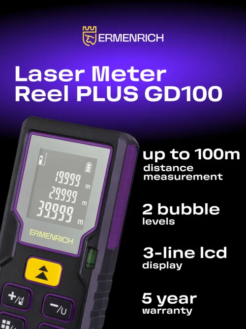 image Ermenrich Reel PLUS GD100 Laser Meter, image 8