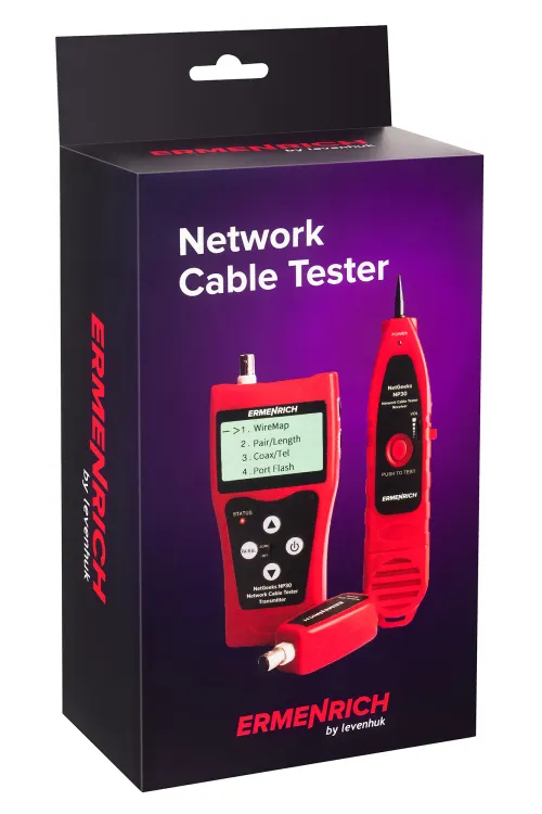 image Ermenrich NetGeeks NP30 Network Cable Tester, image 12