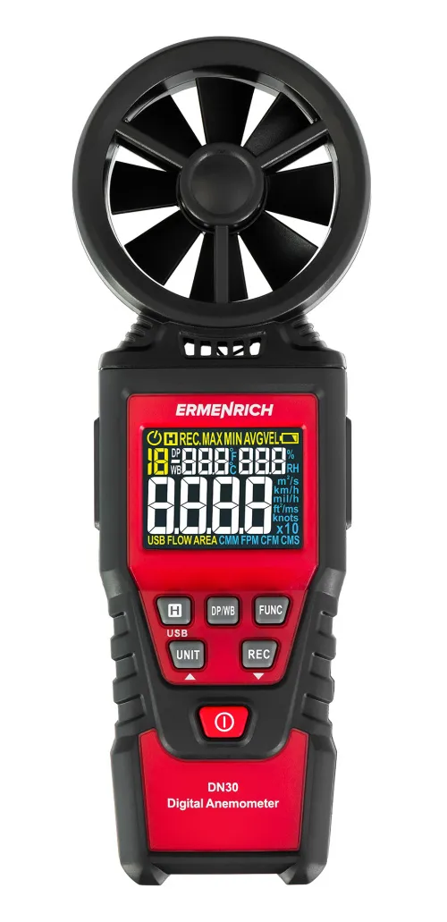 photo Ermenrich Seek DN30 Digital Anemometer, image 3