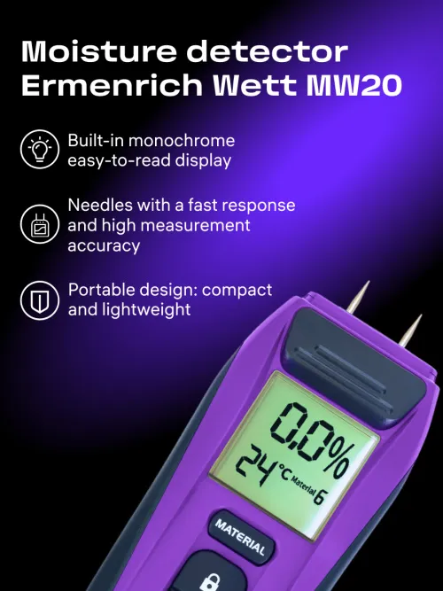 image Ermenrich Wett MW20 Moisture Detector, image 10