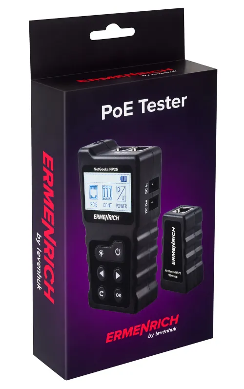 photo Ermenrich NetGeeks NP25 PoE Tester, image 10
