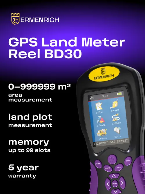 photograph Ermenrich Reel BD30 GPS Land Meter, image 10