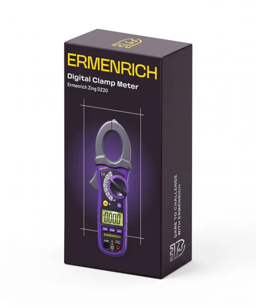 photo Ermenrich Zing DZ20 Digital Clamp Meter, image 2
