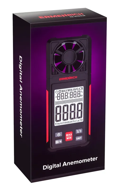 photograph Ermenrich Seek DN10 Digital Anemometer, image 7