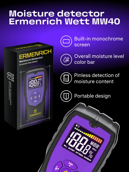 picture Ermenrich Wett MW40 Moisture Detector, image 7