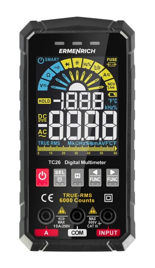 image Ermenrich Zing TC26 Digital Multimeter, image 4