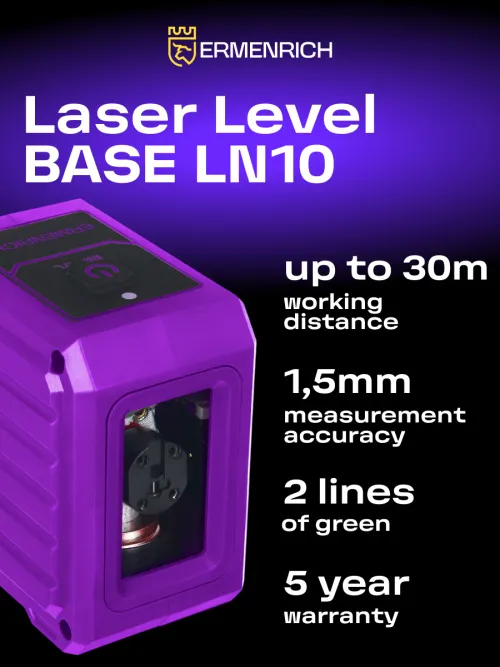photo Ermenrich BASE LN10 Laser Level, image 10