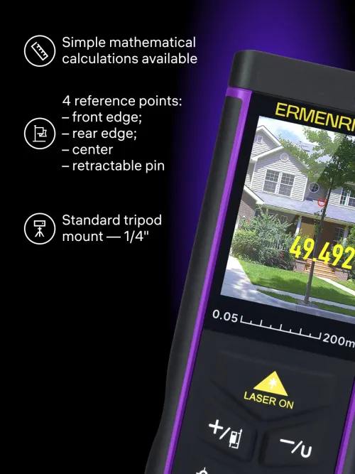 photo Ermenrich PRO LR200 Laser Meter, with camera, image 11