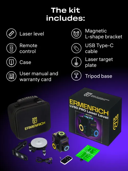 picture Ermenrich PRO LV50 Laser Level, image 14