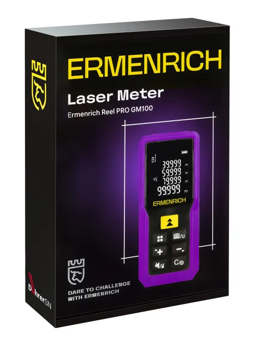 picture Ermenrich Reel PRO GM100 Laser Meter, image 7