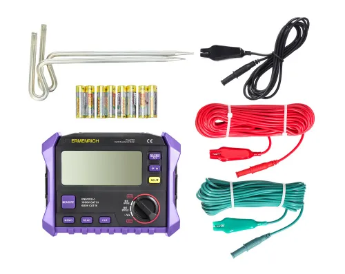 photo Ermenrich Ping ET60 Earth Resistance Tester, image 7
