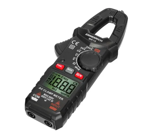 picture Ermenrich Ping MK10 Digital Clamp Meter, image 3