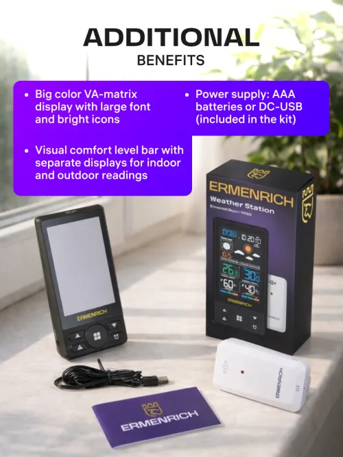 picture Ermenrich Report WR50 Weather Station, image 17