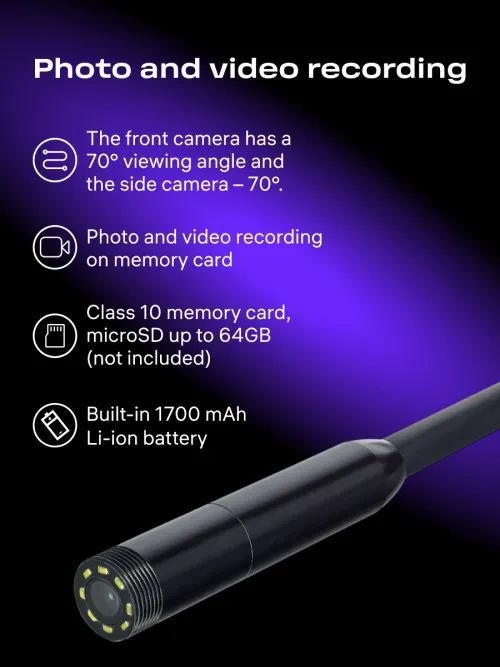 photo Ermenrich Seek VE70 Industrial Endoscope, black, image 17