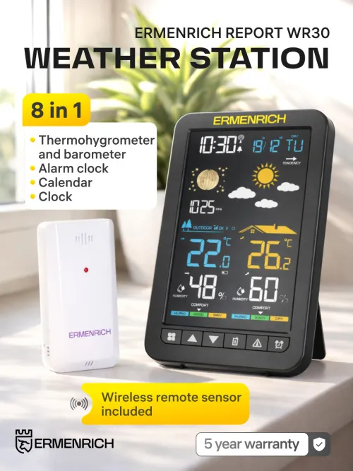 photograph Ermenrich Report WR30 Weather Station, image 12