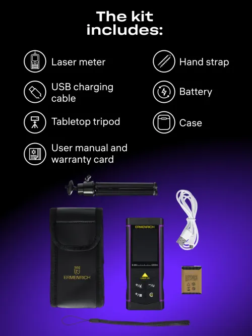 photo Ermenrich PRO LR200 Laser Meter, with camera, image 13